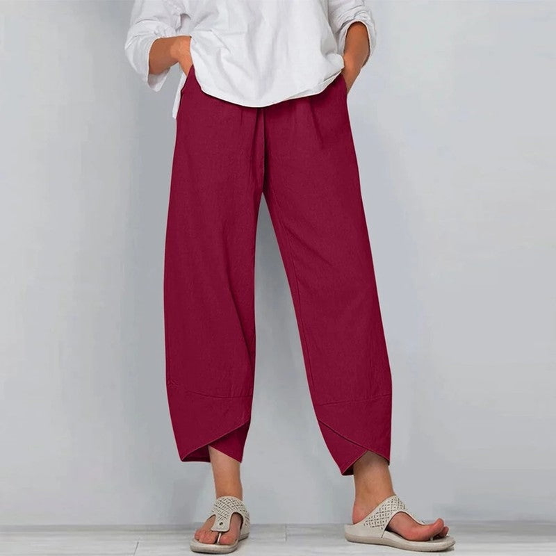 Merilo Relaxed Cropped Tapered Pants