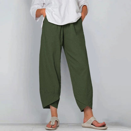 Merilo Relaxed Cropped Tapered Pants