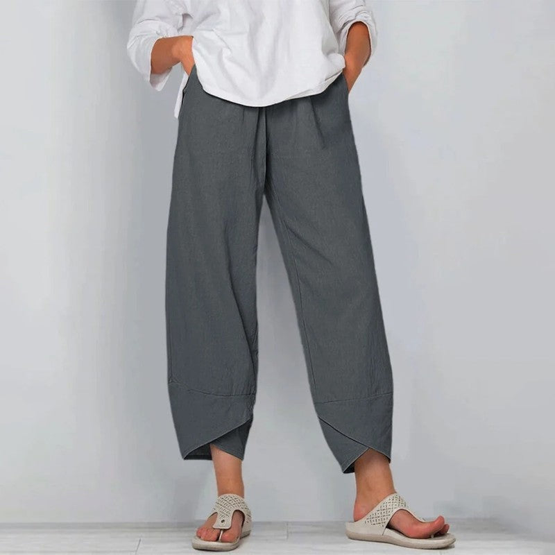 Merilo Relaxed Cropped Tapered Pants