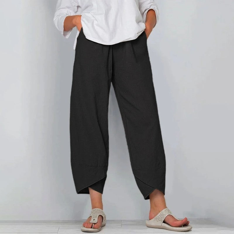 Merilo Relaxed Cropped Tapered Pants