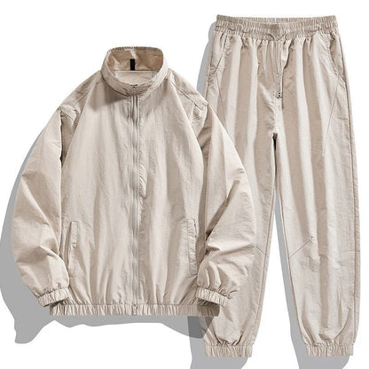 Mirello Relaxed Lightweight Zip Track Set