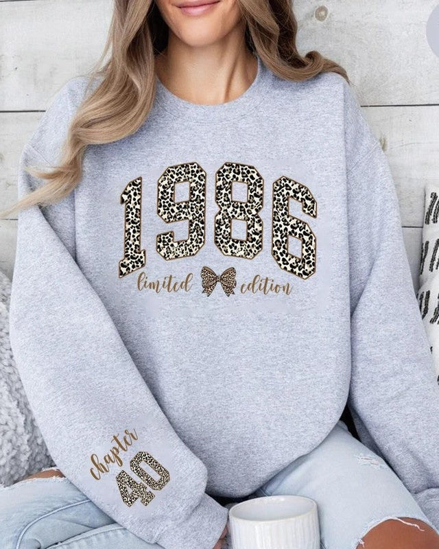 Natalie Relaxed Graphic Crew Sweatshirt