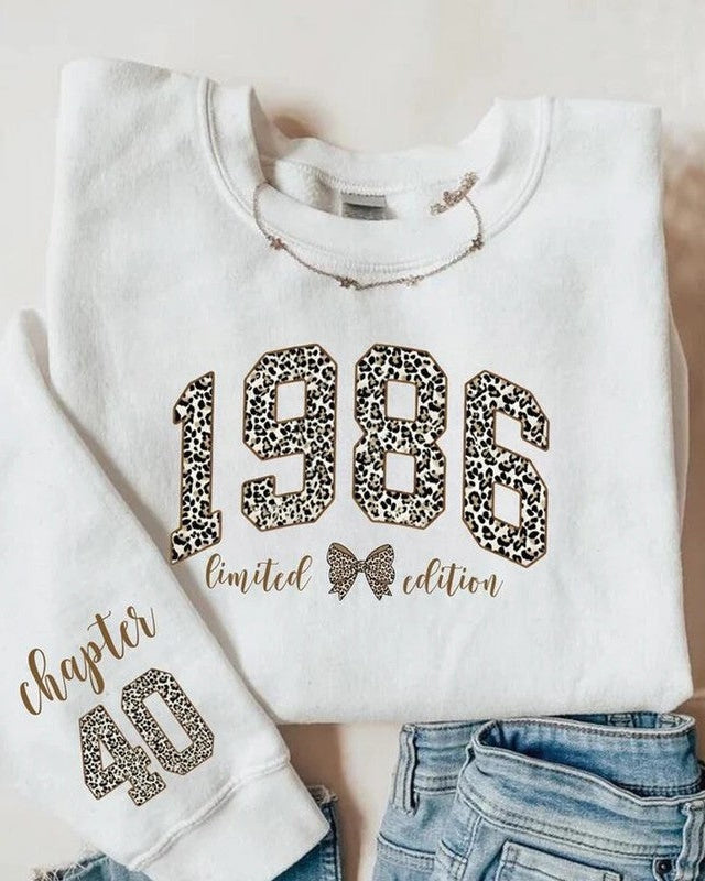 Natalie Relaxed Graphic Crew Sweatshirt