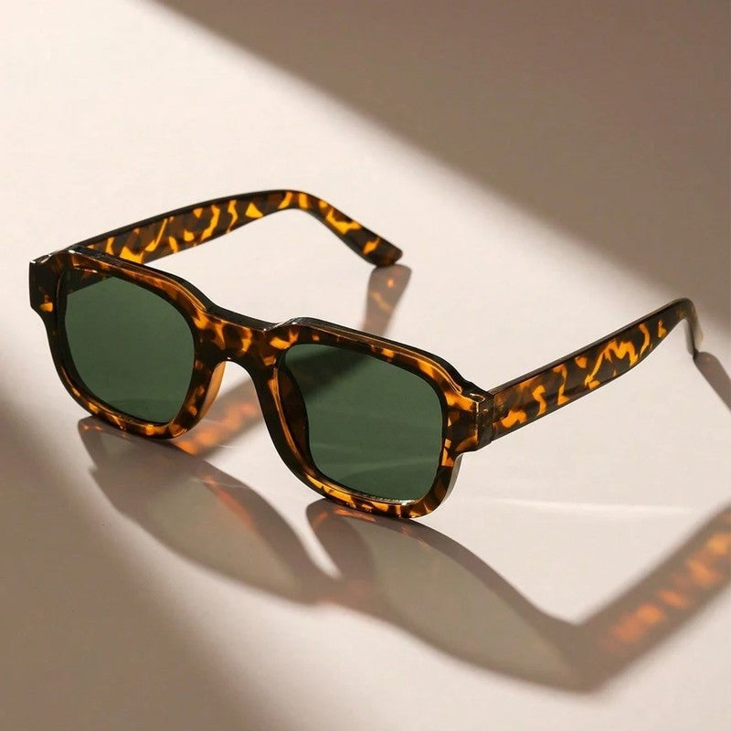 Naviro Square Thick Frame Eyeglasses