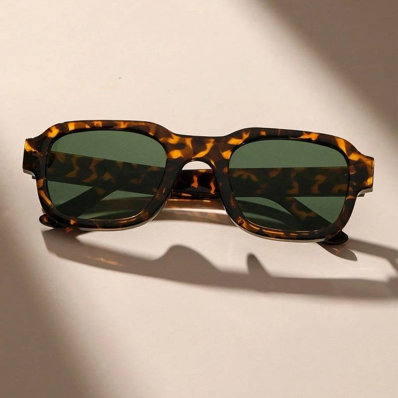 Naviro Square Thick Frame Eyeglasses