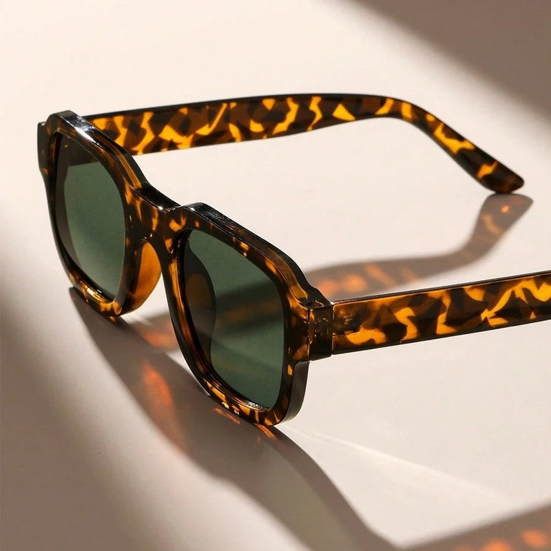 Naviro Square Thick Frame Eyeglasses