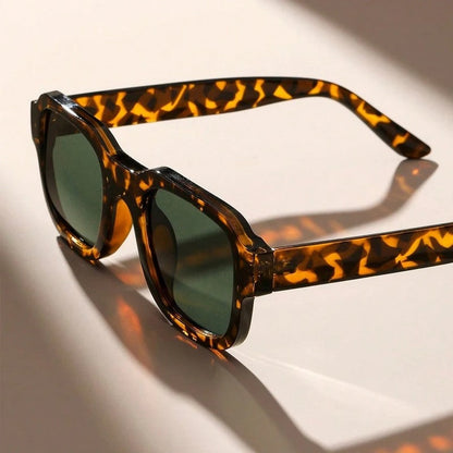 Naviro Square Thick Frame Eyeglasses