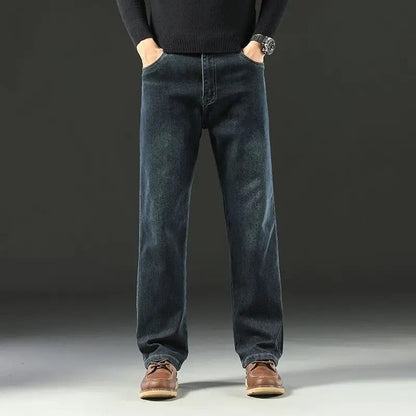 Norell Relaxed Straight Leg Denim Jeans
