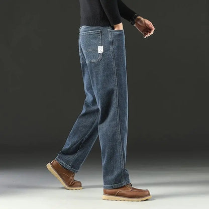 Norell Relaxed Straight Leg Denim Jeans
