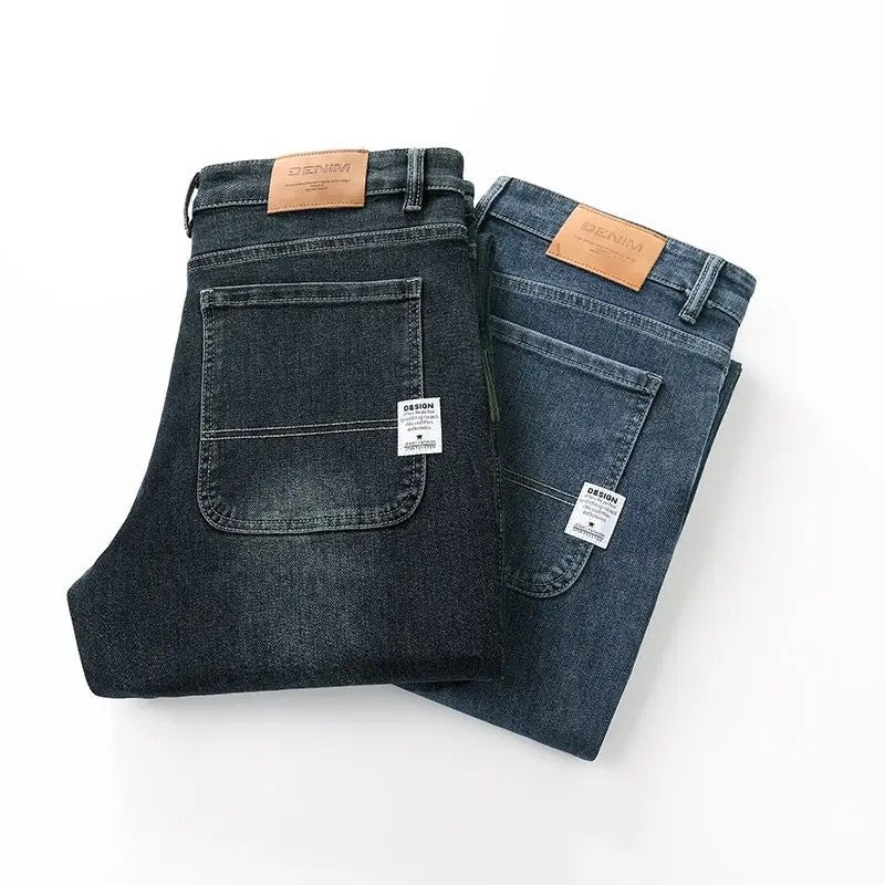 Norell Relaxed Straight Leg Denim Jeans