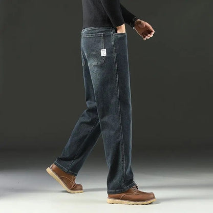 Norell Relaxed Straight Leg Denim Jeans