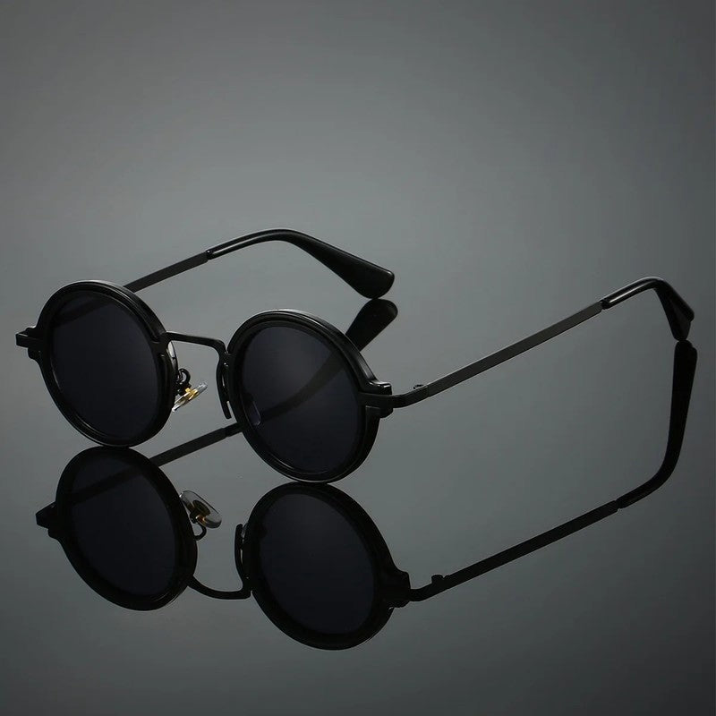 Olivaro Round Metal Frame Sunglasses
