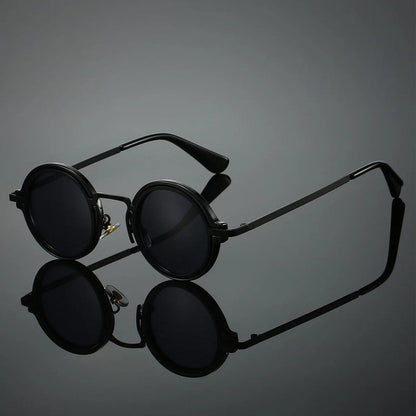 Olivaro Round Metal Frame Sunglasses