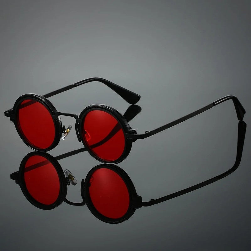 Olivaro Round Metal Frame Sunglasses