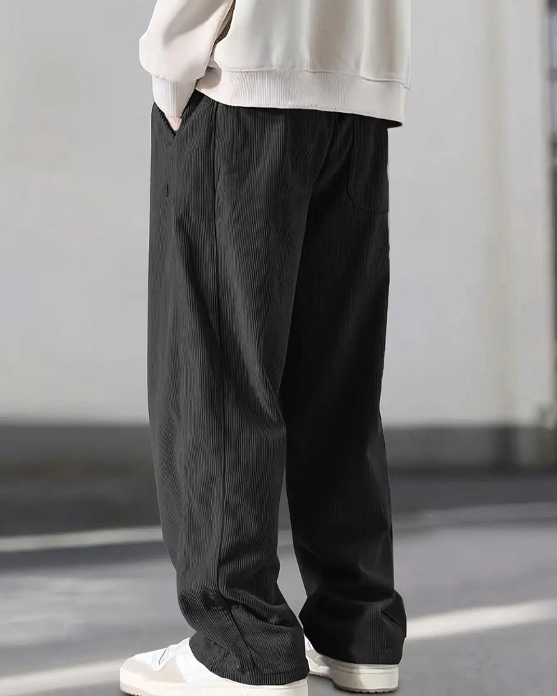Orien Relaxed Corduroy Drawstring Pants