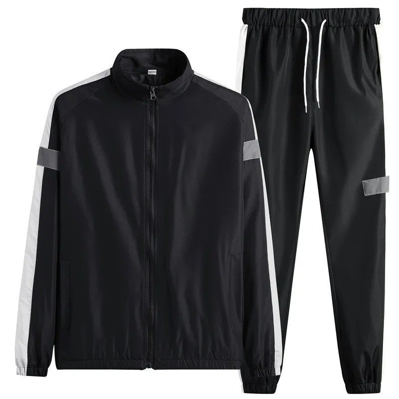 Orvian Lightweight Hooded Windbreaker Tracksuit Set