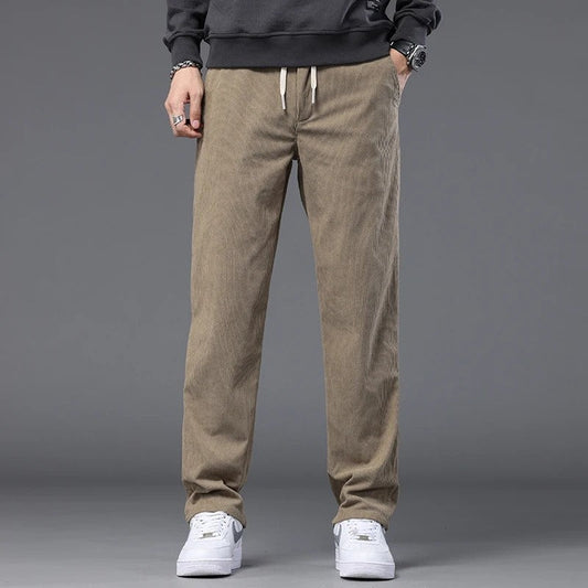 Perrin Relaxed Drawstring Corduroy Pants