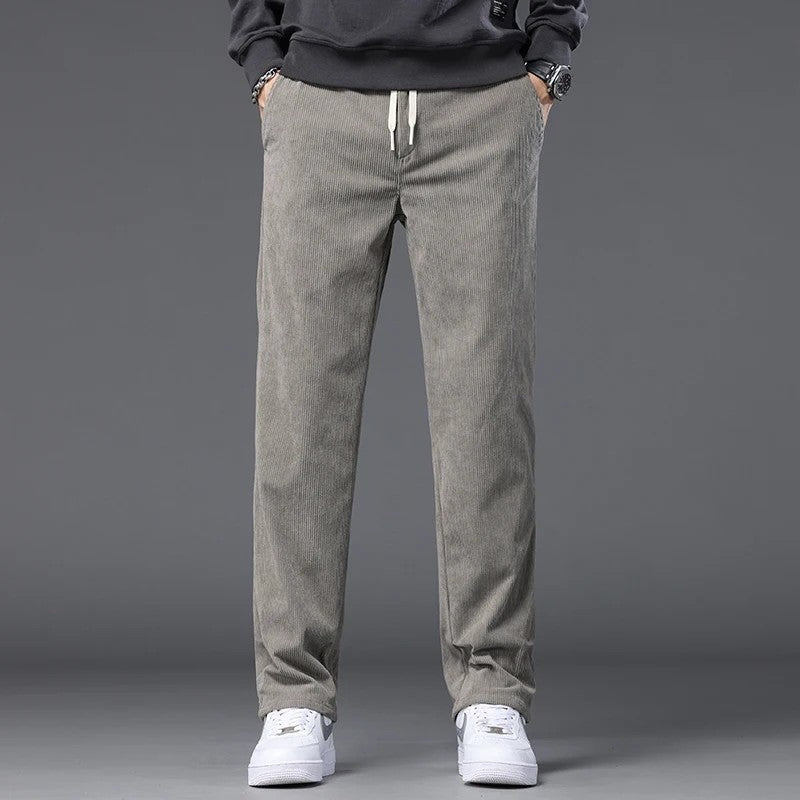 Perrin Relaxed Drawstring Corduroy Pants