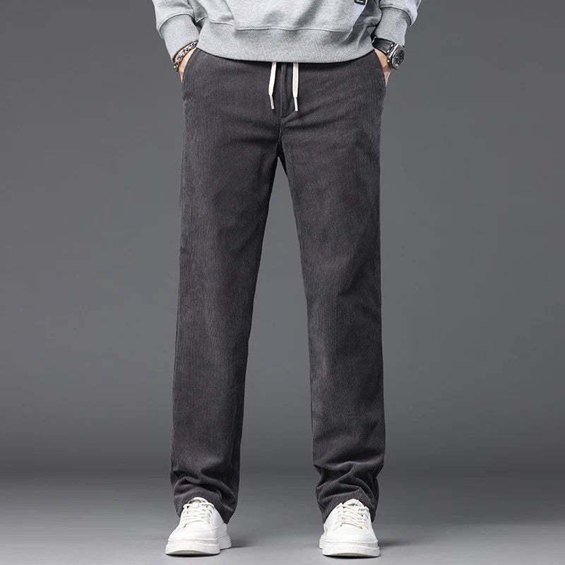 Perrin Relaxed Drawstring Corduroy Pants