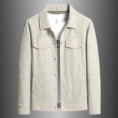 Ravell Relaxed Textured Button-Up Jacket