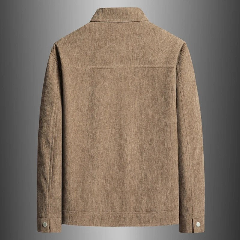 Ravell Relaxed Textured Button-Up Jacket