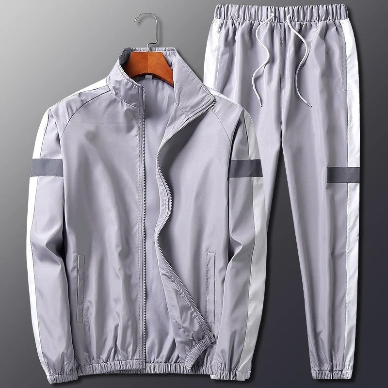 Ravelo Track Stripe Athletic Tracksuit Set