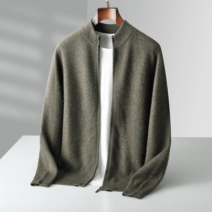 Ravine Zip Mock Neck Knit Sweater