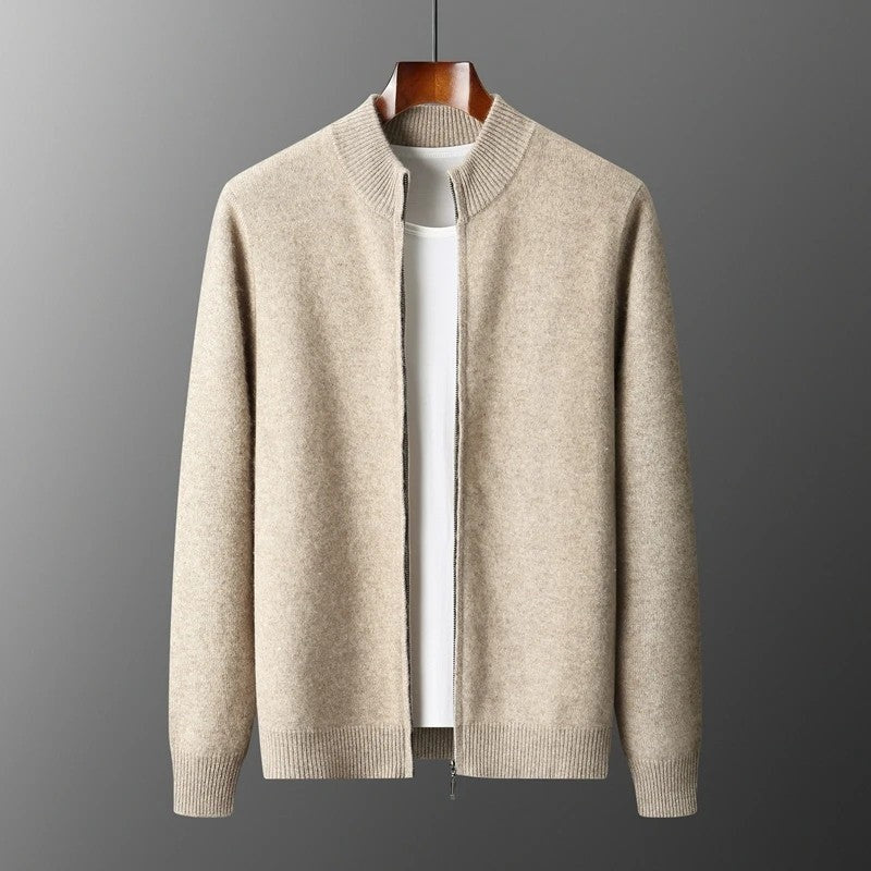 Ravine Zip Mock Neck Knit Sweater