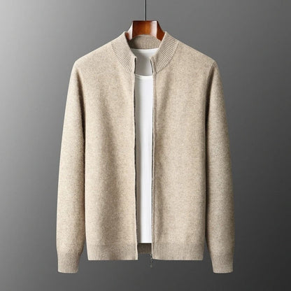 Ravine Zip Mock Neck Knit Sweater