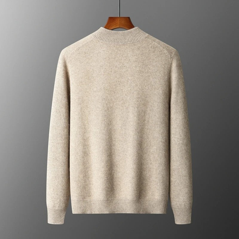 Ravine Zip Mock Neck Knit Sweater