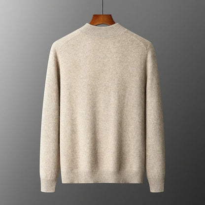 Ravine Zip Mock Neck Knit Sweater