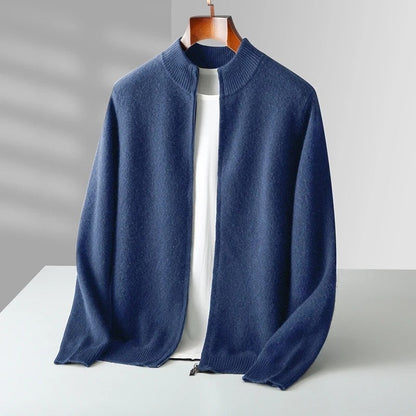 Ravine Zip Mock Neck Knit Sweater