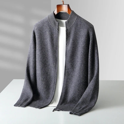 Ravine Zip Mock Neck Knit Sweater