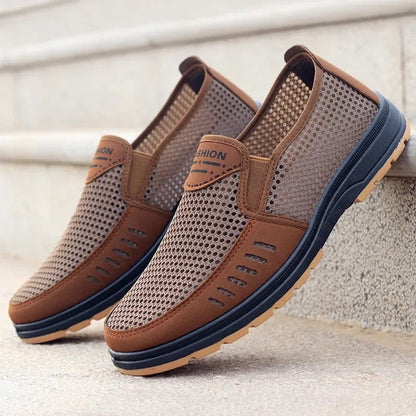Ravino Mesh Slip-On Breathable Loafers