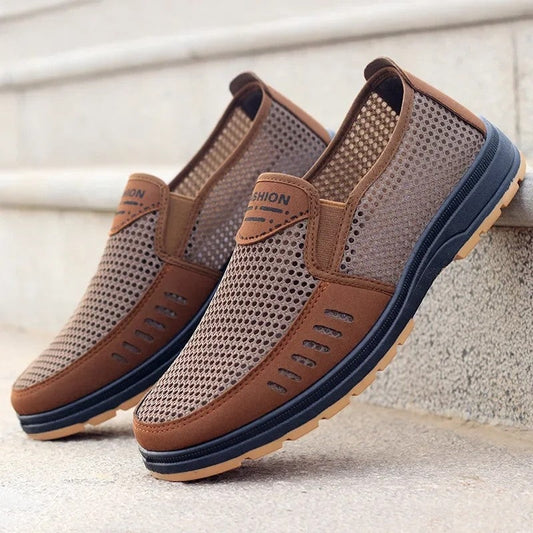 Ravino Mesh Slip-On Breathable Loafers