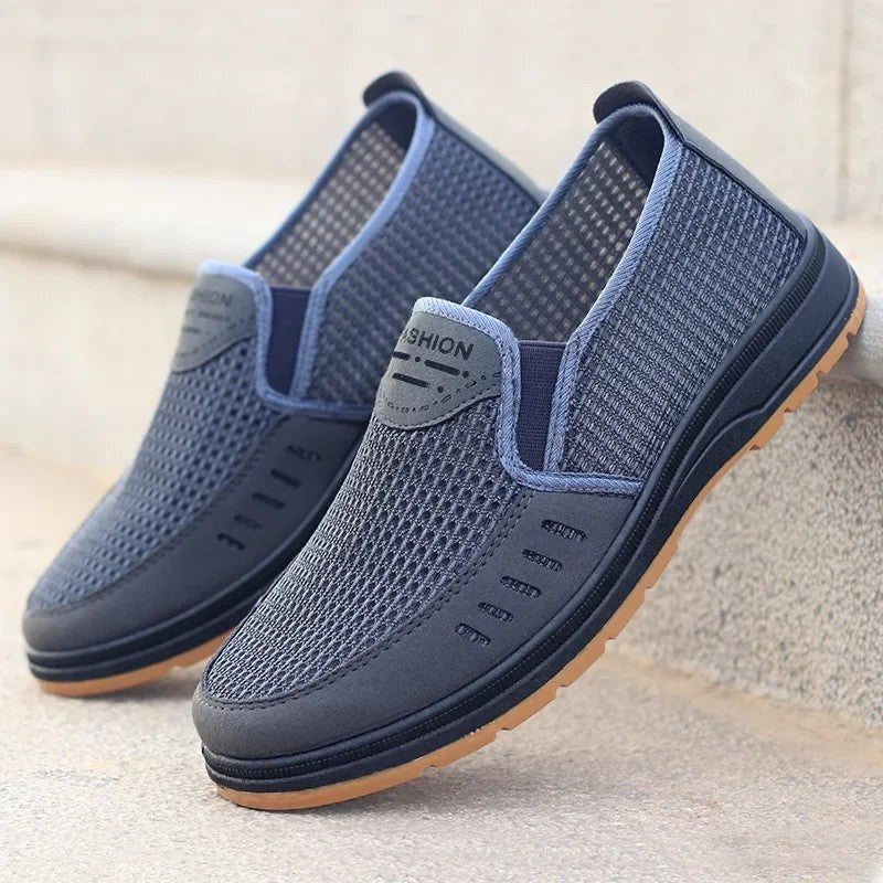 Ravino Mesh Slip-On Breathable Loafers