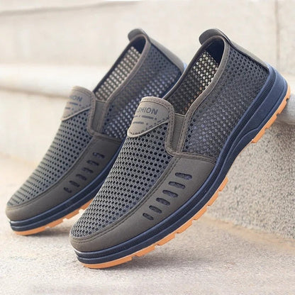 Ravino Mesh Slip-On Breathable Loafers