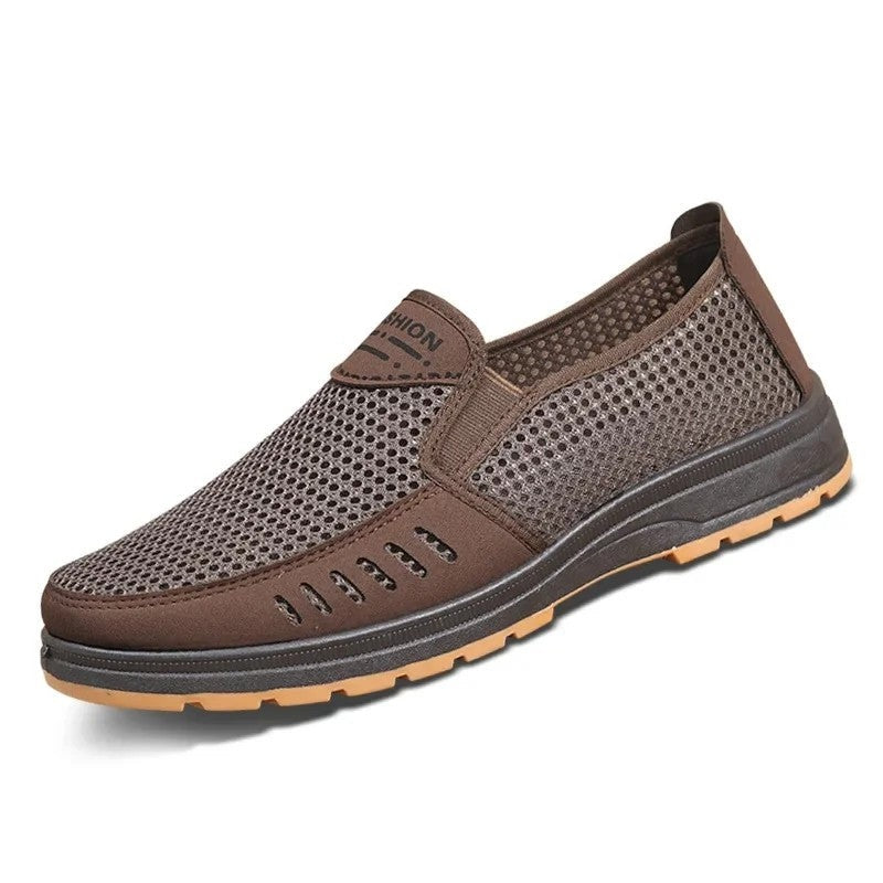 Ravino Mesh Slip-On Breathable Loafers