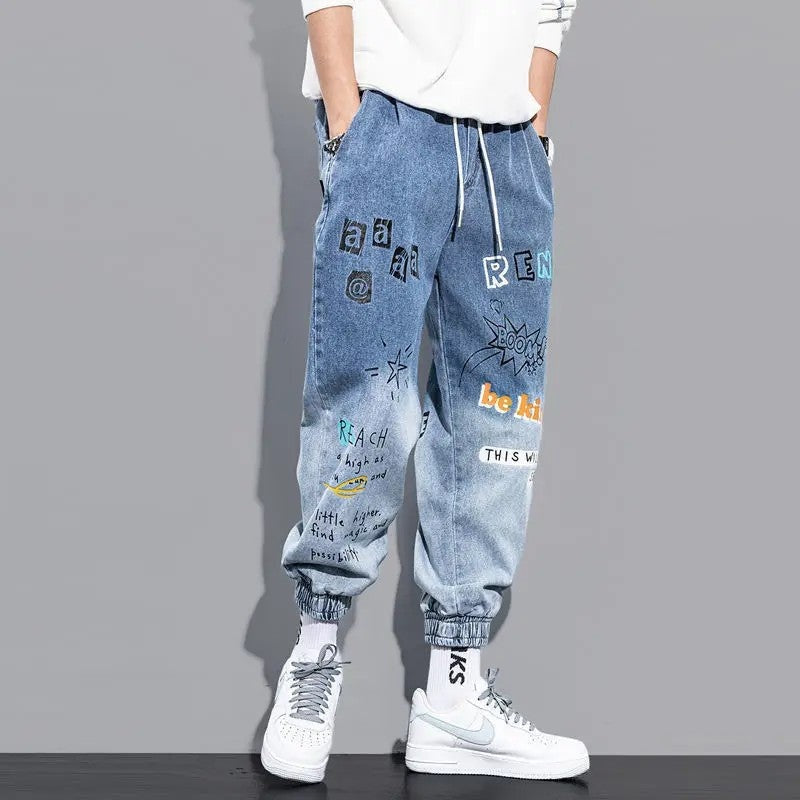 Ravino Relaxed Graphic Jogger Pants