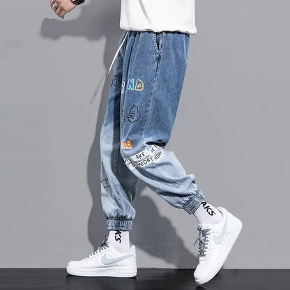Ravino Relaxed Graphic Jogger Pants