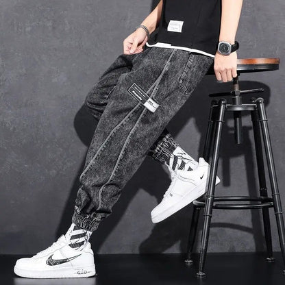 Ravion Relaxed Tapered Denim Joggers