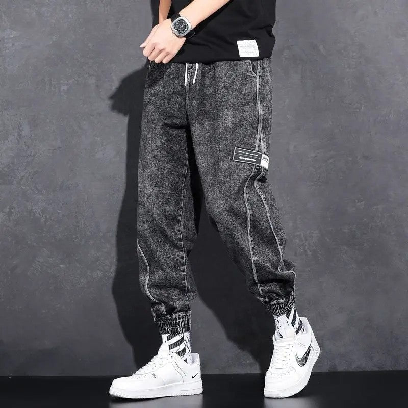 Ravion Relaxed Tapered Denim Joggers
