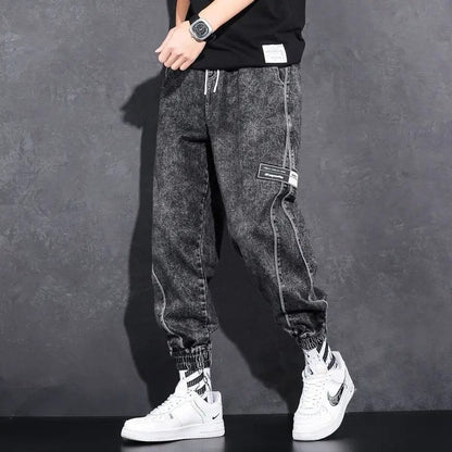 Ravion Relaxed Tapered Denim Joggers