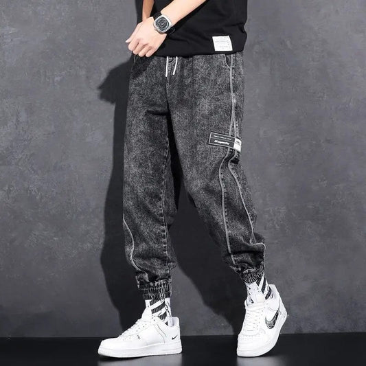 Ravion Relaxed Tapered Denim Joggers