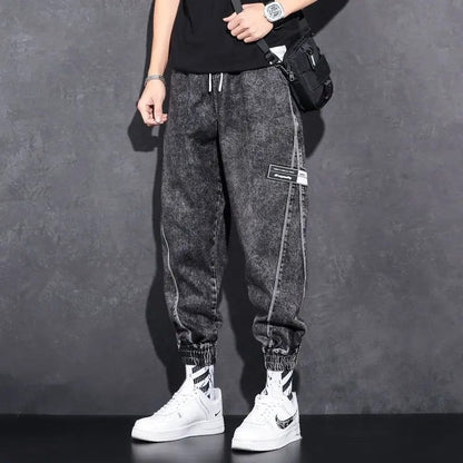 Ravion Relaxed Tapered Denim Joggers