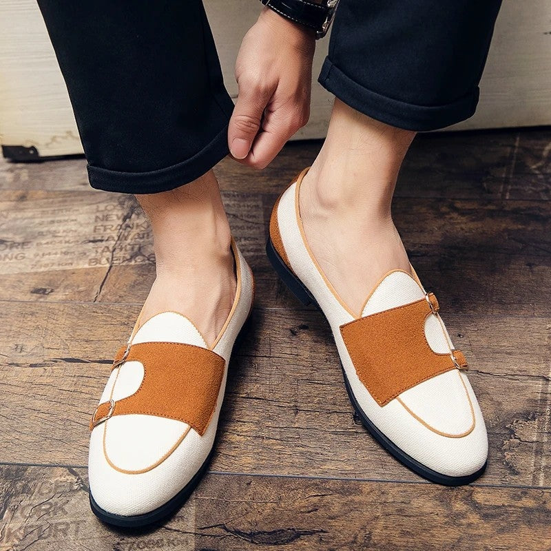 Renard Double Monk Strap Loafers