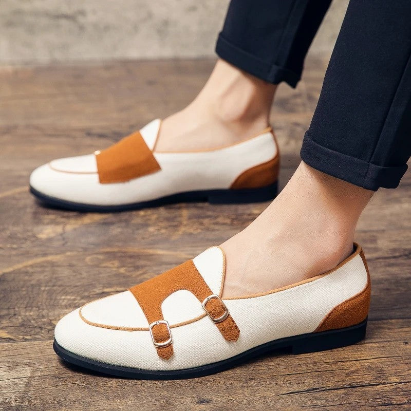 Renard Double Monk Strap Loafers