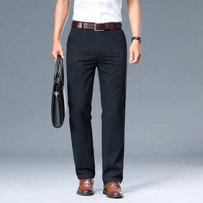Renlor Stretch Modern Straight Dress Pants