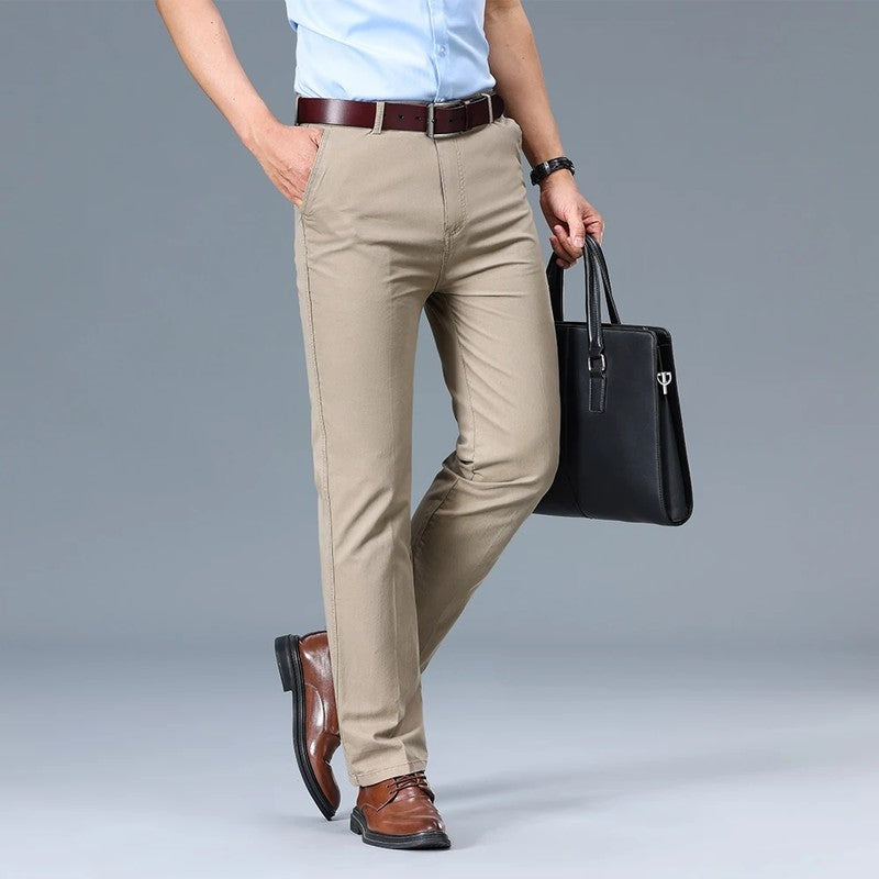 Renlor Stretch Modern Straight Dress Pants