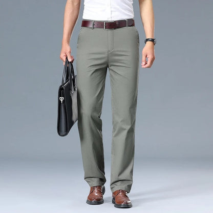 Renlor Stretch Modern Straight Dress Pants